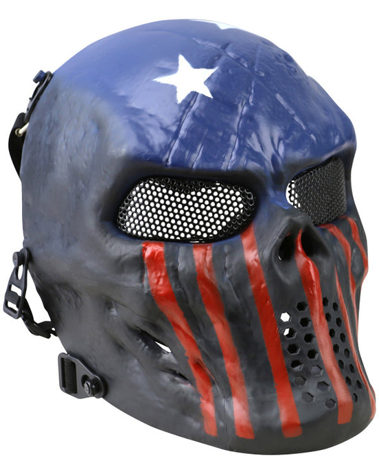 Skull Mesh Mask - USA