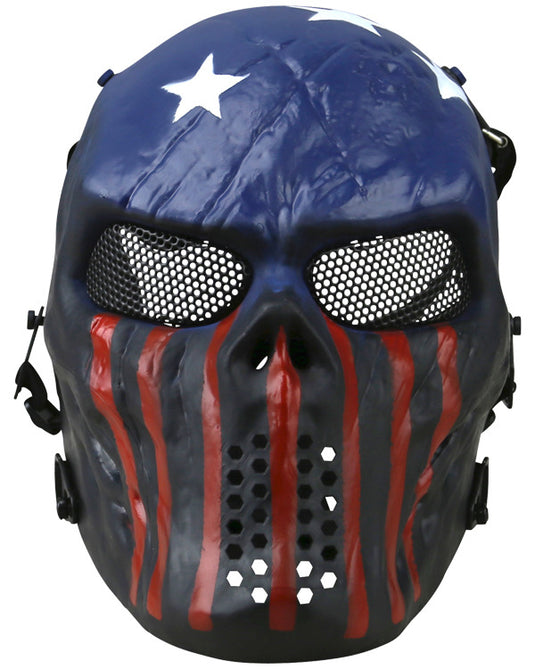 Skull Mesh Mask - USA