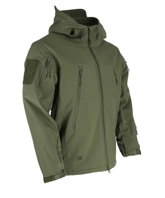 Tactical Soft Shell Jacket - Olive Green