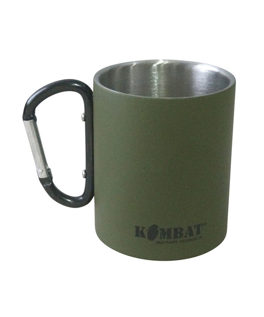 CARABINER Mug Stainless Steel - Olive Green