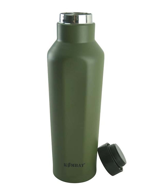 Stainless Steel Military Water Bottle - Olive Green