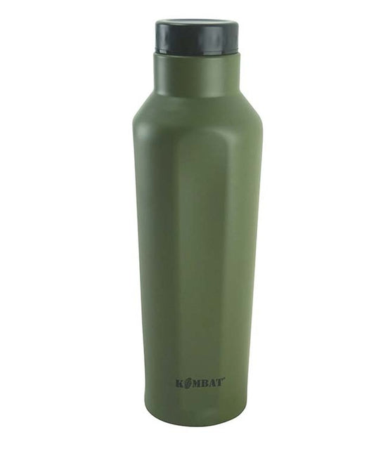 Stainless Steel Military Water Bottle - Olive Green