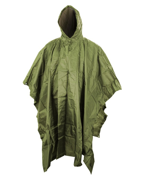 Load image into Gallery viewer, US Style Poncho - Olive Green
