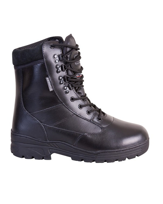 Patrol Boot - All Leather - Black