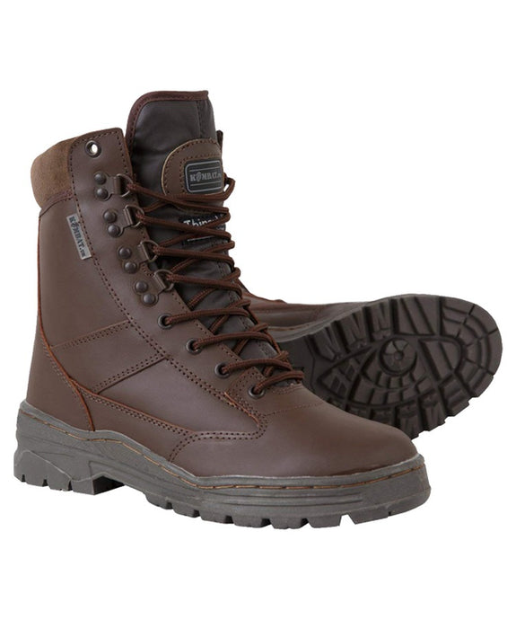 Patrol Boot - All Leather - MOD Brown