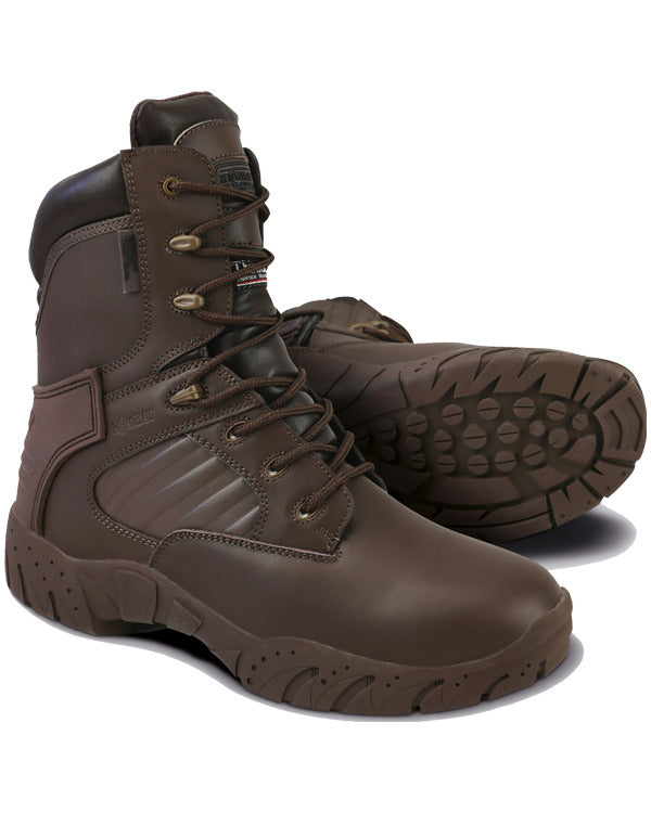 Load image into Gallery viewer, Tactical Pro Boot - MOD Brown All Leather
