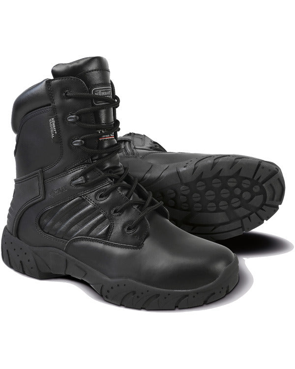 Load image into Gallery viewer, Tactical Pro Boot - Black - All Leather
