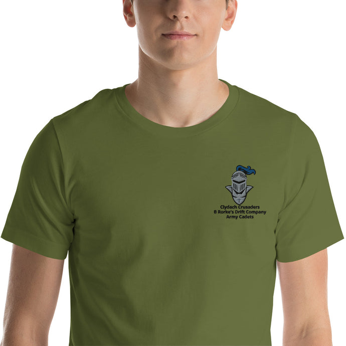 Clydach Crusaders olive green T-shirt